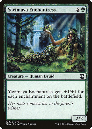 Yavimaya Enchantress [Eternal Masters] | The Time Vault CA