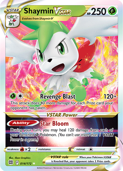 Shaymin VSTAR (014/172) [Sword & Shield: Brilliant Stars] | The Time Vault CA