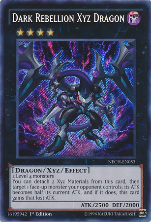 Dark Rebellion Xyz Dragon [NECH-EN053] Secret Rare | The Time Vault CA