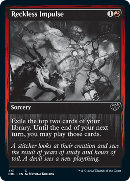 Reckless Impulse [Innistrad: Double Feature] | The Time Vault CA