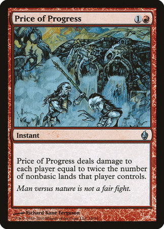 Price of Progress [Premium Deck Series: Fire and Lightning] | The Time Vault CA