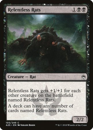 Relentless Rats [Masters 25] | The Time Vault CA