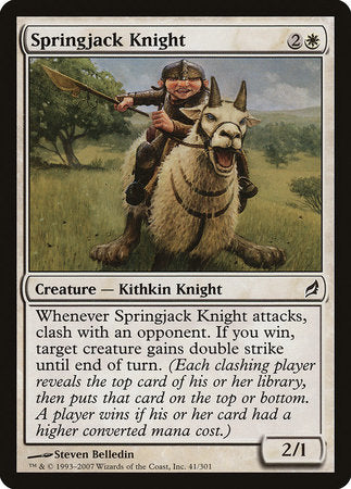 Springjack Knight [Lorwyn] | The Time Vault CA