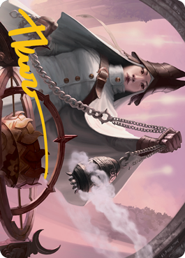 Celestus Sanctifier Art Card (Gold-Stamped Signature) [Innistrad: Midnight Hunt Art Series] | The Time Vault CA