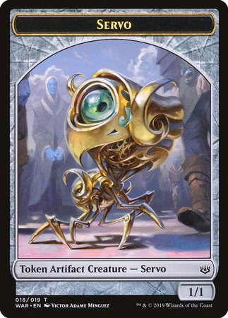 Servo Token [War of the Spark Tokens] | The Time Vault CA