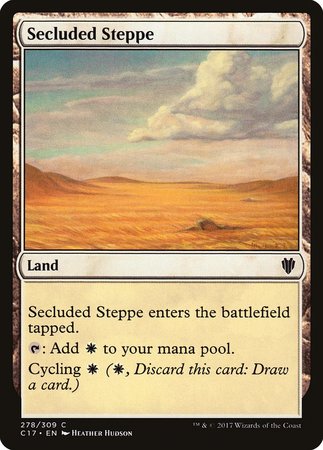 Secluded Steppe [Commander 2017] | The Time Vault CA