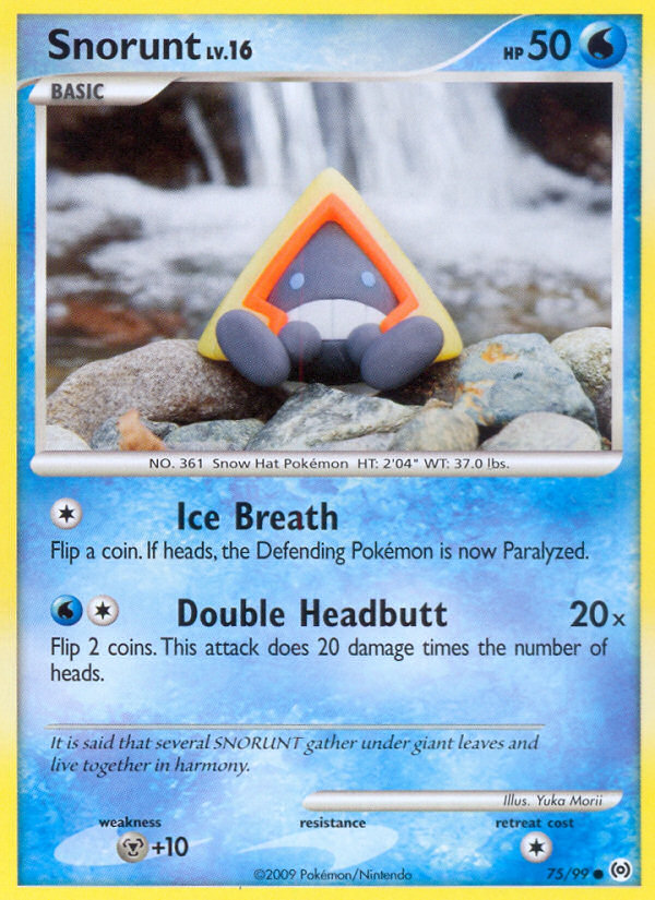 Snorunt (75/99) [Platinum: Arceus] | The Time Vault CA