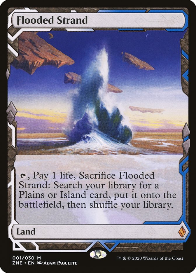 Flooded Strand [Zendikar Rising Expeditions] | The Time Vault CA