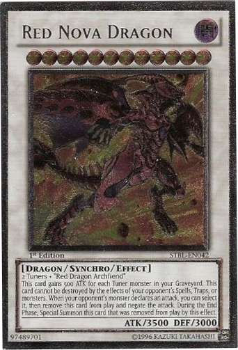 Red Nova Dragon [STBL-EN042] Ultimate Rare | The Time Vault CA