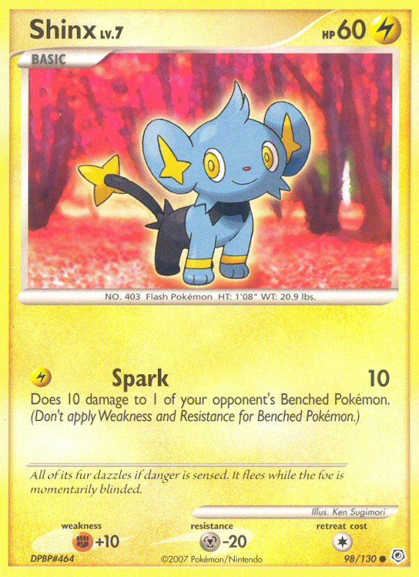 Shinx (98/130) [Diamond & Pearl: Base Set] | The Time Vault CA