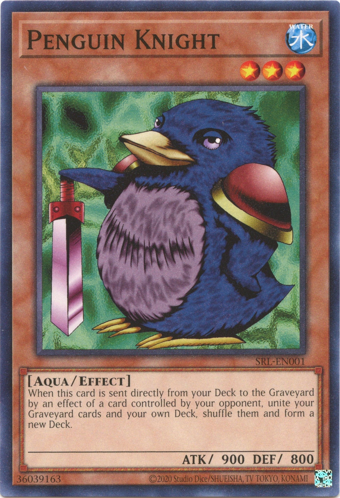 Penguin Knight (25th Anniversary) [SRL-EN001] Common | The Time Vault CA