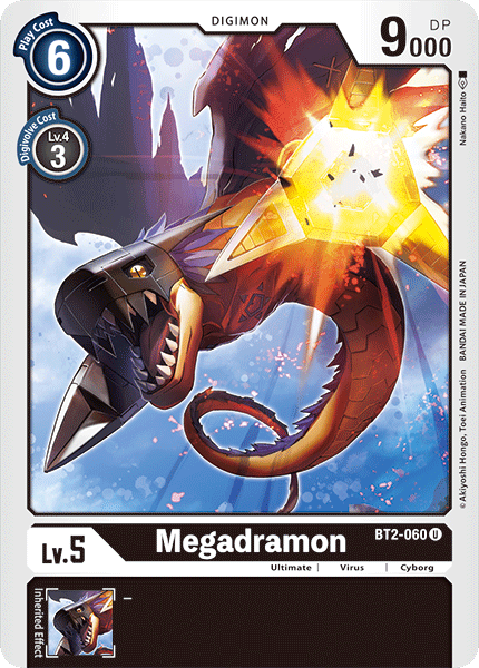 Megadramon [BT2-060] [Release Special Booster Ver.1.0] | The Time Vault CA