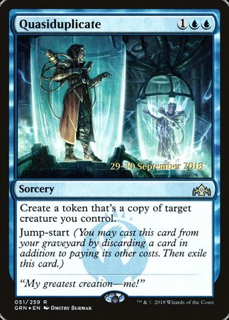 Quasiduplicate [Guilds of Ravnica Promos] | The Time Vault CA