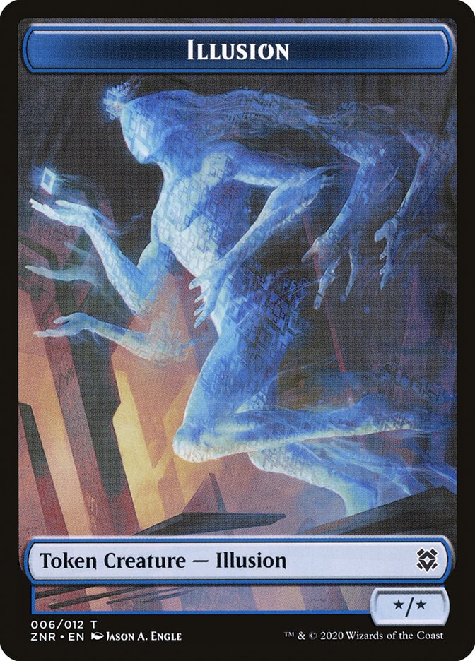 Illusion Token [Zendikar Rising] | The Time Vault CA