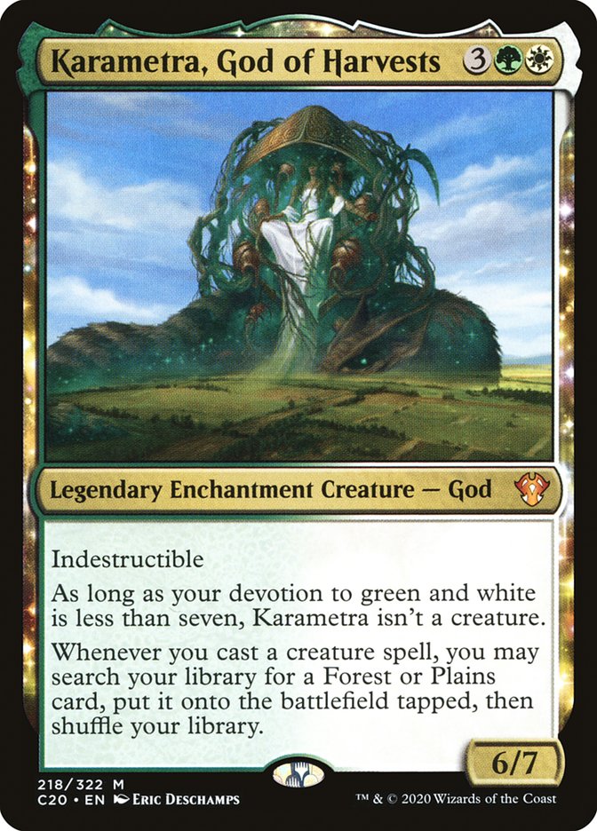 Karametra, God of Harvests [Commander 2020] | The Time Vault CA