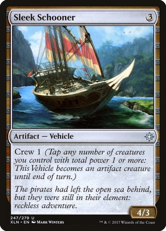 Sleek Schooner [Ixalan] | The Time Vault CA