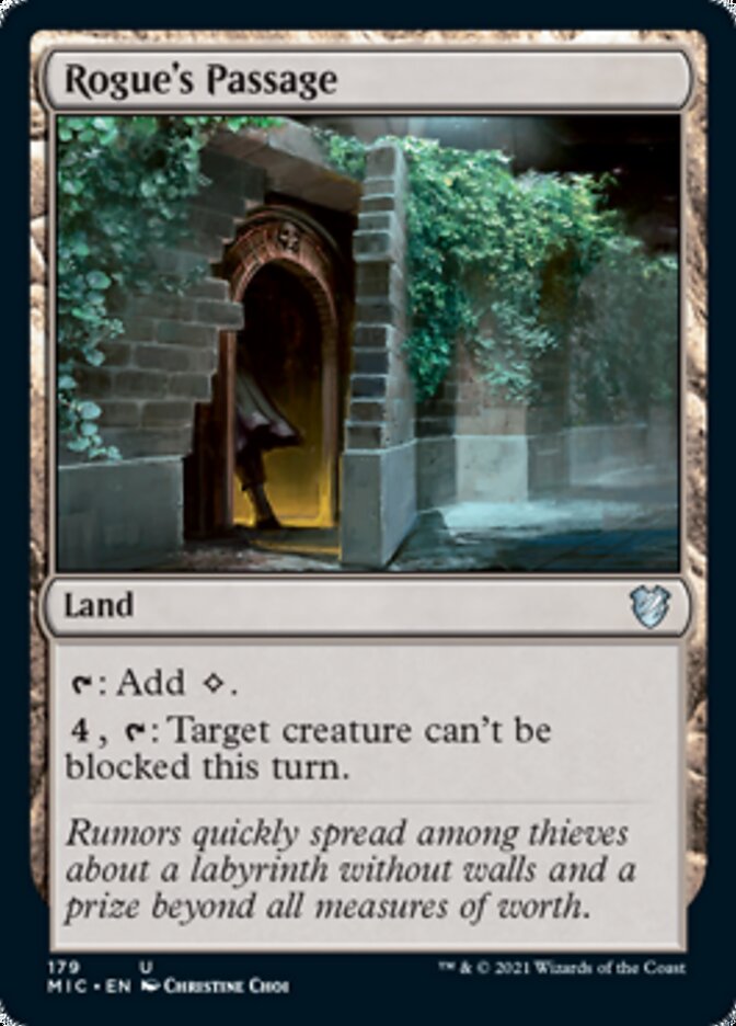 Rogue's Passage [Innistrad: Midnight Hunt Commander] | The Time Vault CA