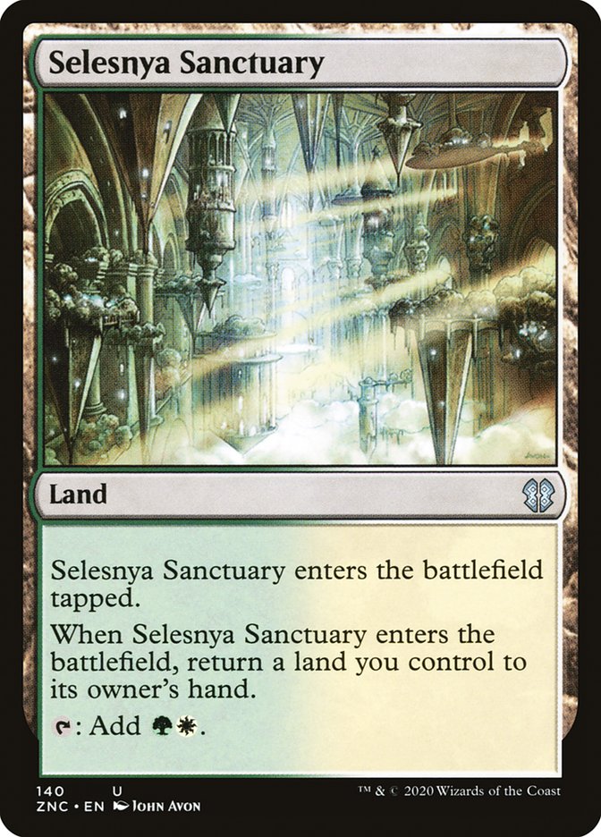 Selesnya Sanctuary [Zendikar Rising Commander] | The Time Vault CA