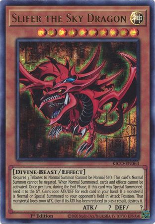 Slifer the Sky Dragon (Ultra Pharaoh's Rare) [KICO-EN063] Ultra Pharaoh’s Rare | The Time Vault CA