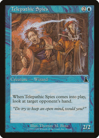 Telepathic Spies [Urza's Destiny] | The Time Vault CA