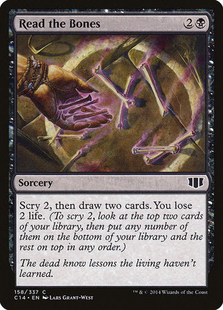 Read the Bones [Commander 2014] | The Time Vault CA