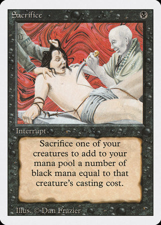 Sacrifice [Revised Edition] | The Time Vault CA