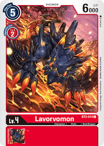 Lavorvomon [BT2-014] [Release Special Booster Ver.1.5] | The Time Vault CA