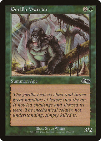 Gorilla Warrior [Urza's Saga] | The Time Vault CA