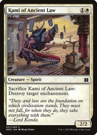 Kami of Ancient Law [Modern Masters 2015] | The Time Vault CA