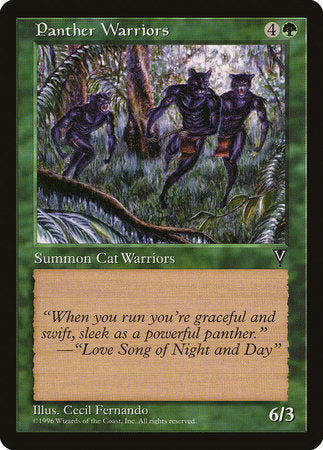 Panther Warriors [Visions] | The Time Vault CA