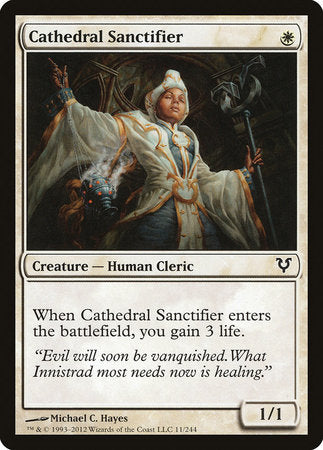 Cathedral Sanctifier [Avacyn Restored] | The Time Vault CA