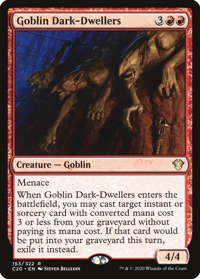 Goblin Dark-Dwellers [Commander 2020] | The Time Vault CA