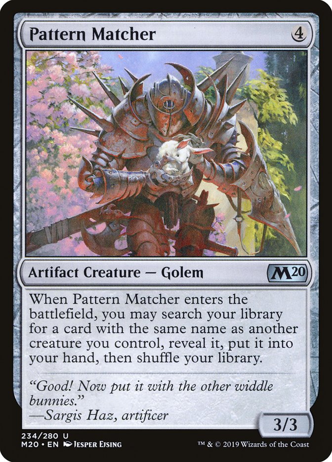 Pattern Matcher [Core Set 2020] | The Time Vault CA