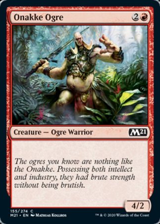Onakke Ogre [Core Set 2021] | The Time Vault CA