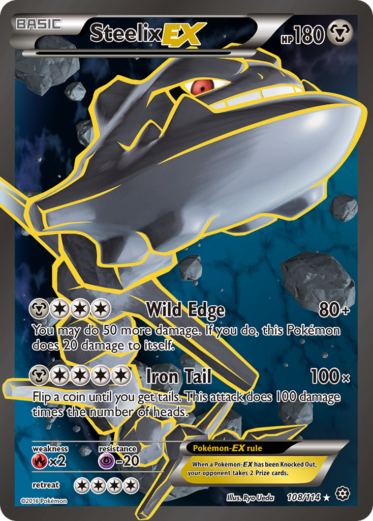 Steelix EX (108/114) [XY: Steam Siege] | The Time Vault CA