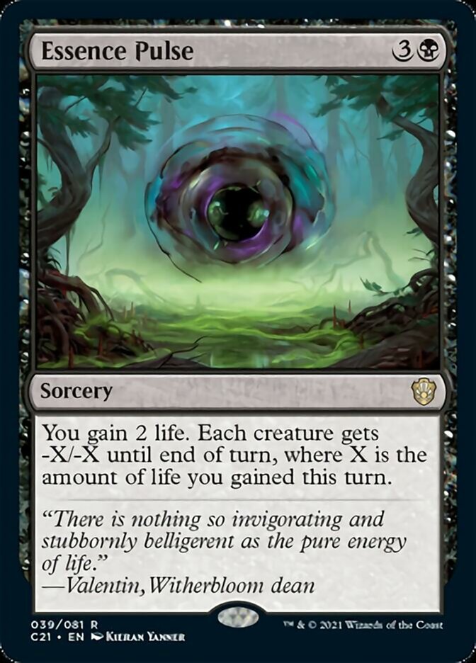 Essence Pulse [Commander 2021] | The Time Vault CA