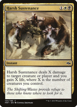 Harsh Sustenance [Fate Reforged] | The Time Vault CA