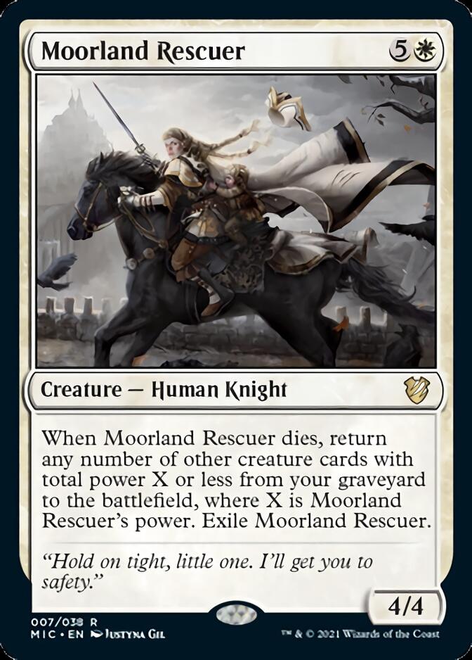 Moorland Rescuer [Innistrad: Midnight Hunt Commander] | The Time Vault CA