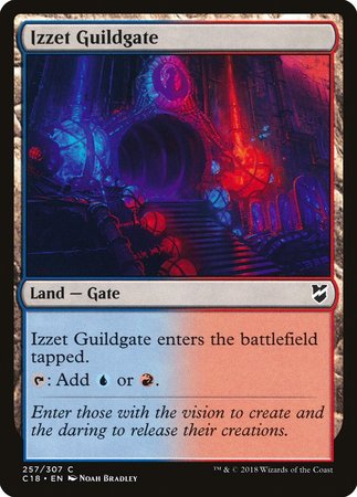 Izzet Guildgate [Commander 2018] | The Time Vault CA