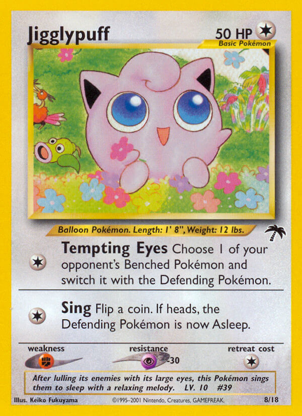 Jigglypuff (8/18) [Southern Islands] | The Time Vault CA