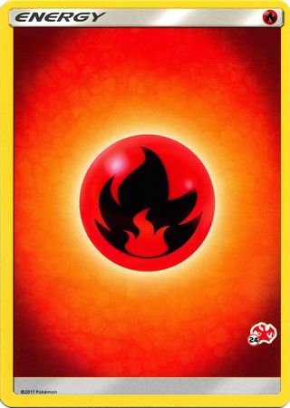 Fire Energy (Charizard Stamp #24) [Battle Academy 2020] | The Time Vault CA