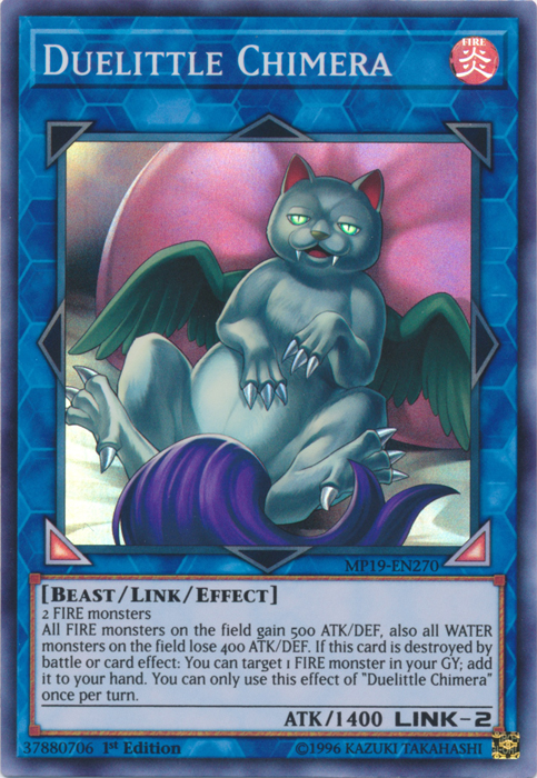 Duelittle Chimera [MP19-EN270] Super Rare | The Time Vault CA