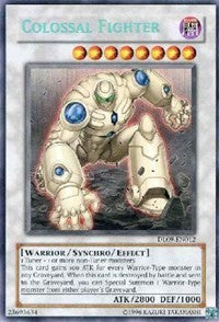 Colossal Fighter (Blue) [DL09-EN012] Rare | The Time Vault CA