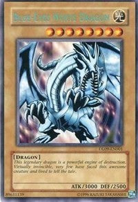 Blue-Eyes White Dragon (Blue) [DL09-EN001] Rare | The Time Vault CA