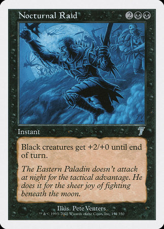 Nocturnal Raid [Seventh Edition] | The Time Vault CA