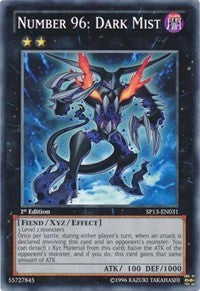 Number 96: Dark Mist [SP13-EN031] Common | The Time Vault CA