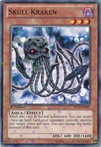 Skull Kraken [SP13-EN007] Starfoil Rare | The Time Vault CA