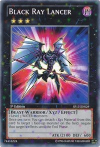 Black Ray Lancer [SP13-EN029] Starfoil Rare | The Time Vault CA