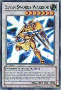 Seven Swords Warrior [SP13-EN048] Starfoil Rare | The Time Vault CA