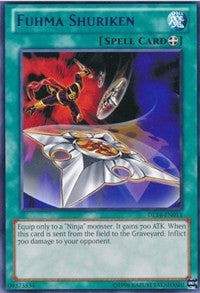 Fuhma Shuriken (Red) [DL14-EN011] Rare | The Time Vault CA